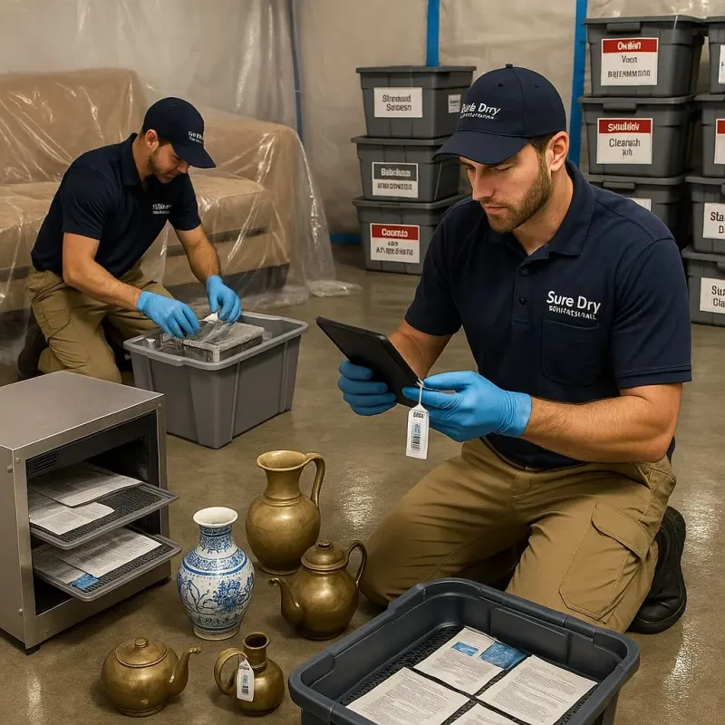 Content Protection and Restoration process in Saxapahaw, NC